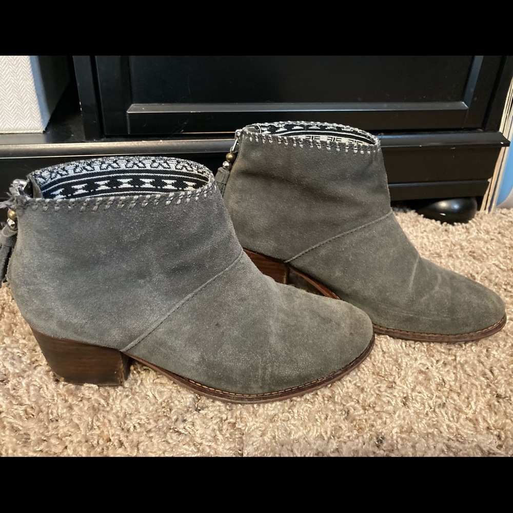 Toms Leila Grey Booties